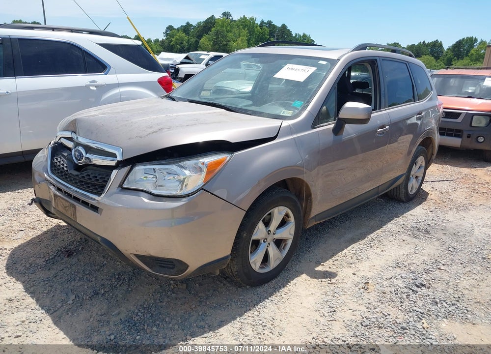 2015 SUBARU FORESTER 2.5I PREMIUM VIN: JF2SJAFC4FH569457