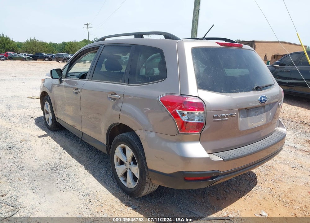 2015 SUBARU FORESTER 2.5I PREMIUM VIN: JF2SJAFC4FH569457