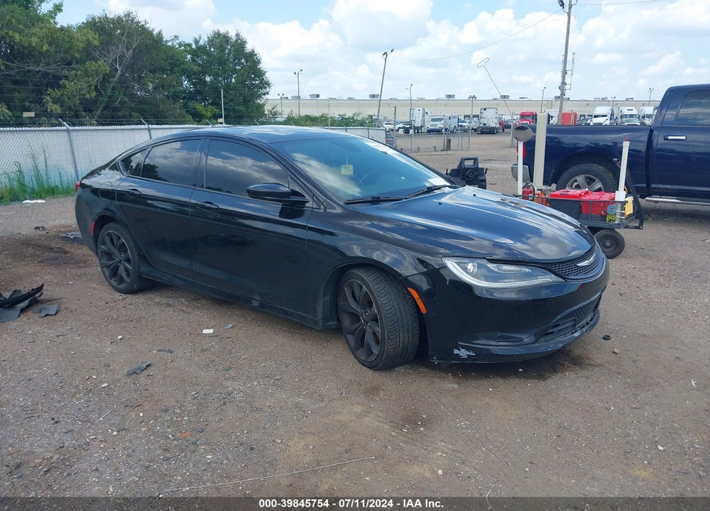 2015 CHRYSLER 200 S VIN: 1C3CCCDG8FN624285
