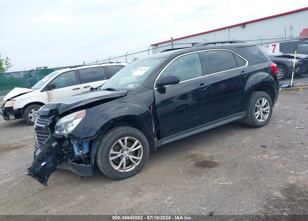 2016 CHEVROLET EQUINOX LT VIN: 2GNFLFEKXG6145697