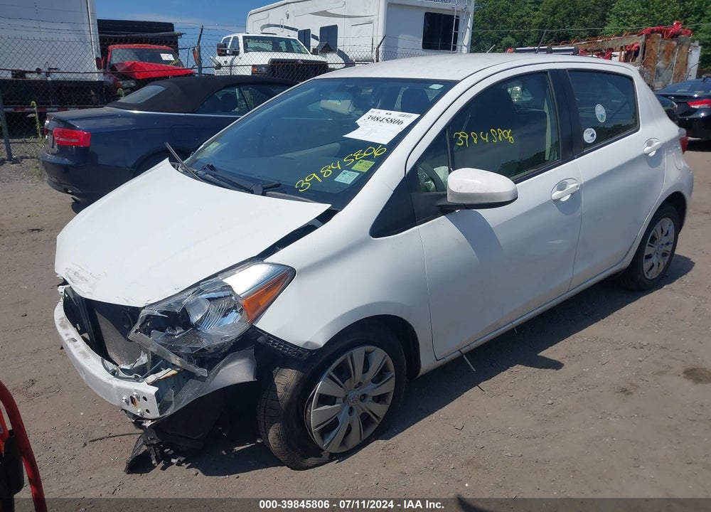 2014 TOYOTA YARIS VIN: JTDKTUD38ED589178