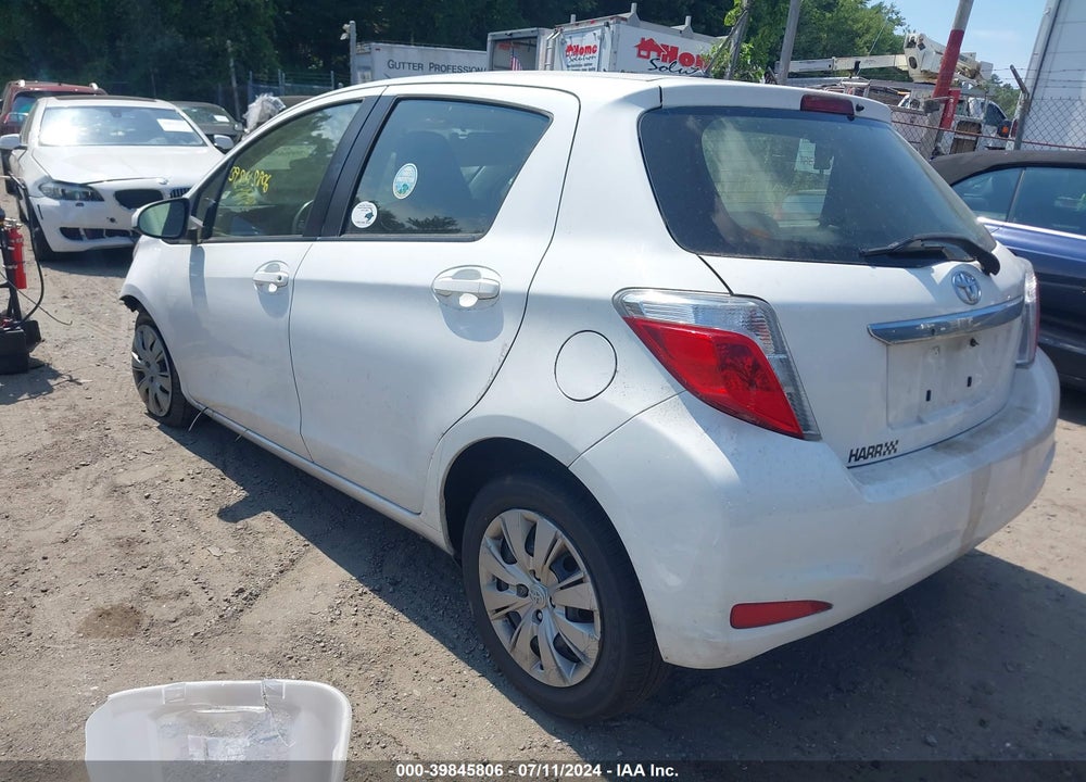 2014 TOYOTA YARIS VIN: JTDKTUD38ED589178
