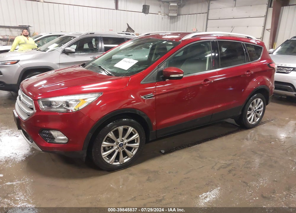 2018 FORD ESCAPE TITANIUM VIN: 1FMCU9J96JUA84947