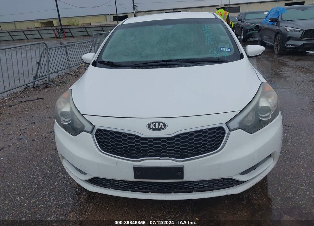 2016 KIA FORTE LX VIN: KNAFK4A6XG5447542