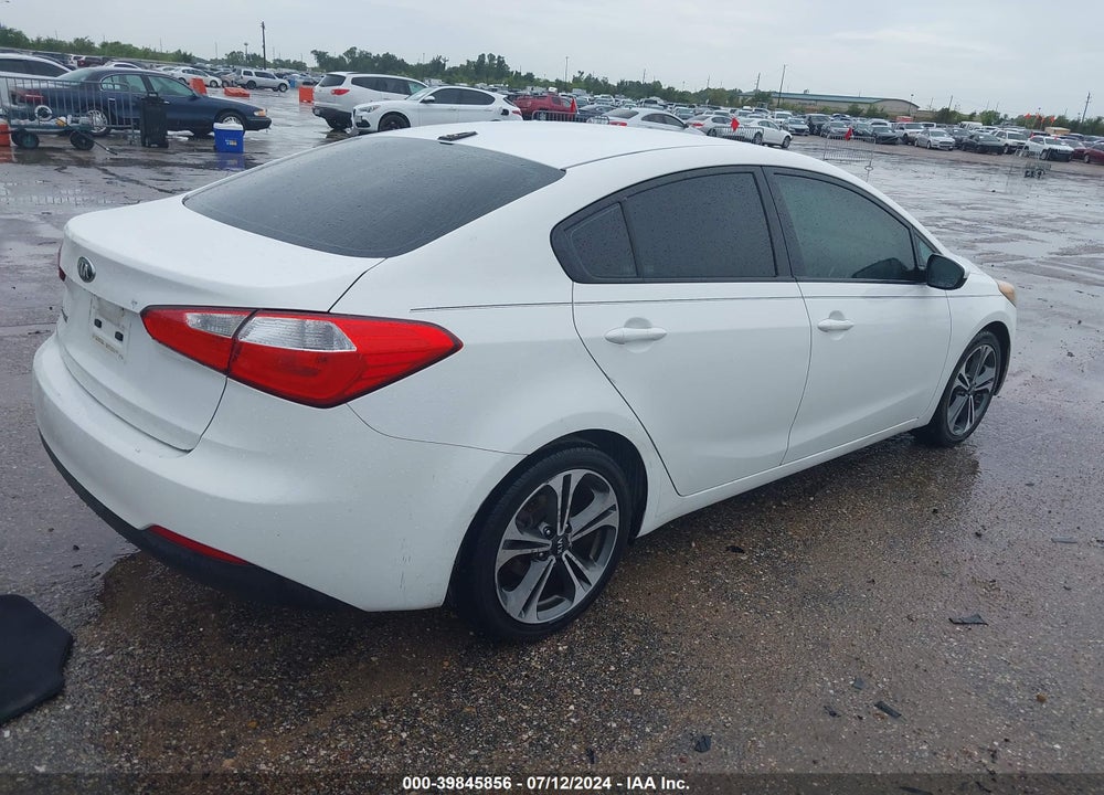 2016 KIA FORTE LX VIN: KNAFK4A6XG5447542
