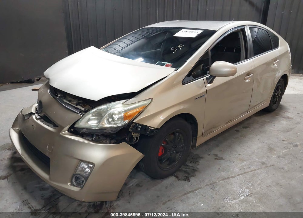 2010 TOYOTA PRIUS III VIN: JTDKN3DU6A0041422