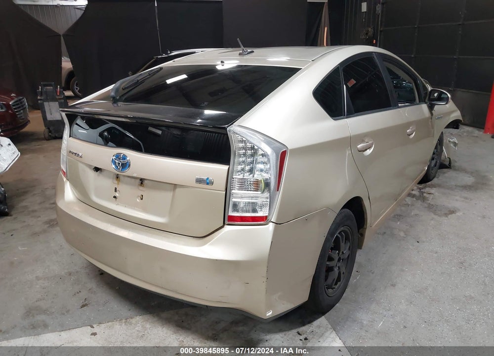 2010 TOYOTA PRIUS III VIN: JTDKN3DU6A0041422