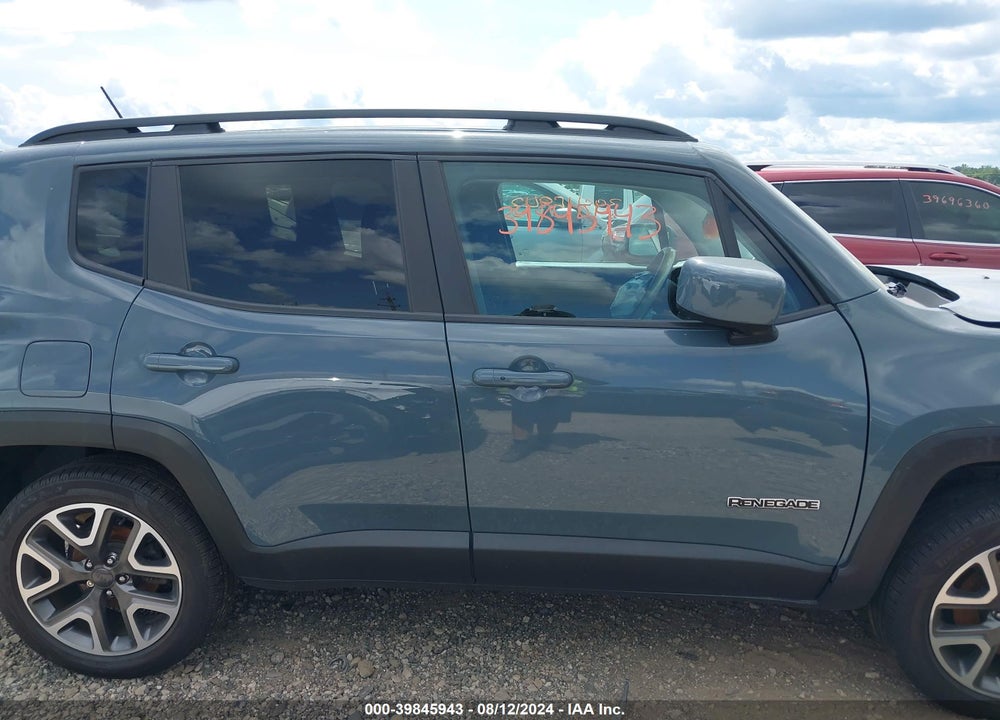 2017 JEEP RENEGADE LATITUDE 4X4 VIN: ZACCJBBB0HPF33198