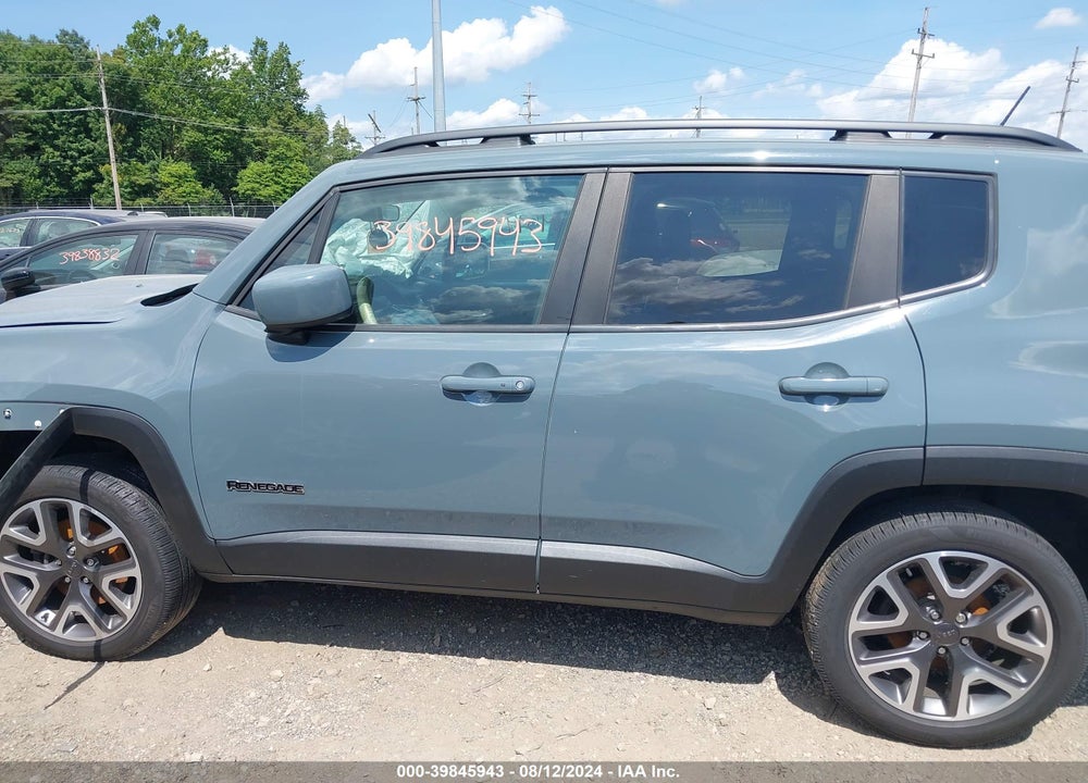 2017 JEEP RENEGADE LATITUDE 4X4 VIN: ZACCJBBB0HPF33198