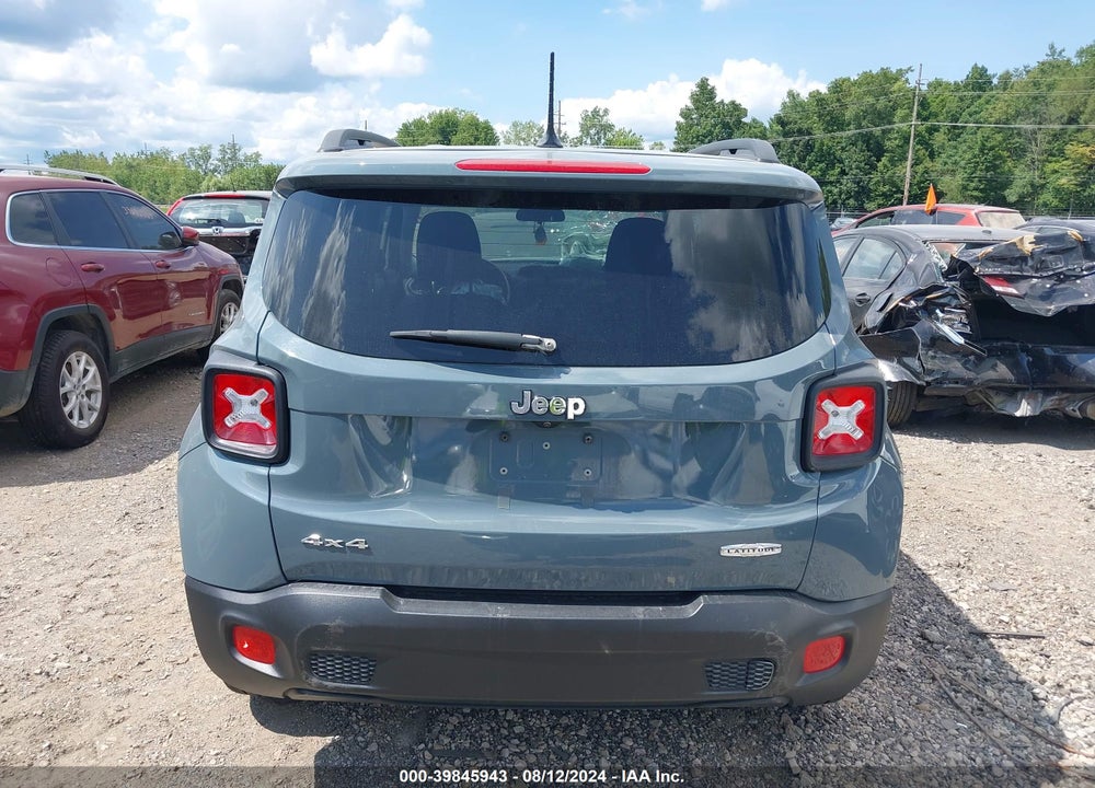 2017 JEEP RENEGADE LATITUDE 4X4 VIN: ZACCJBBB0HPF33198