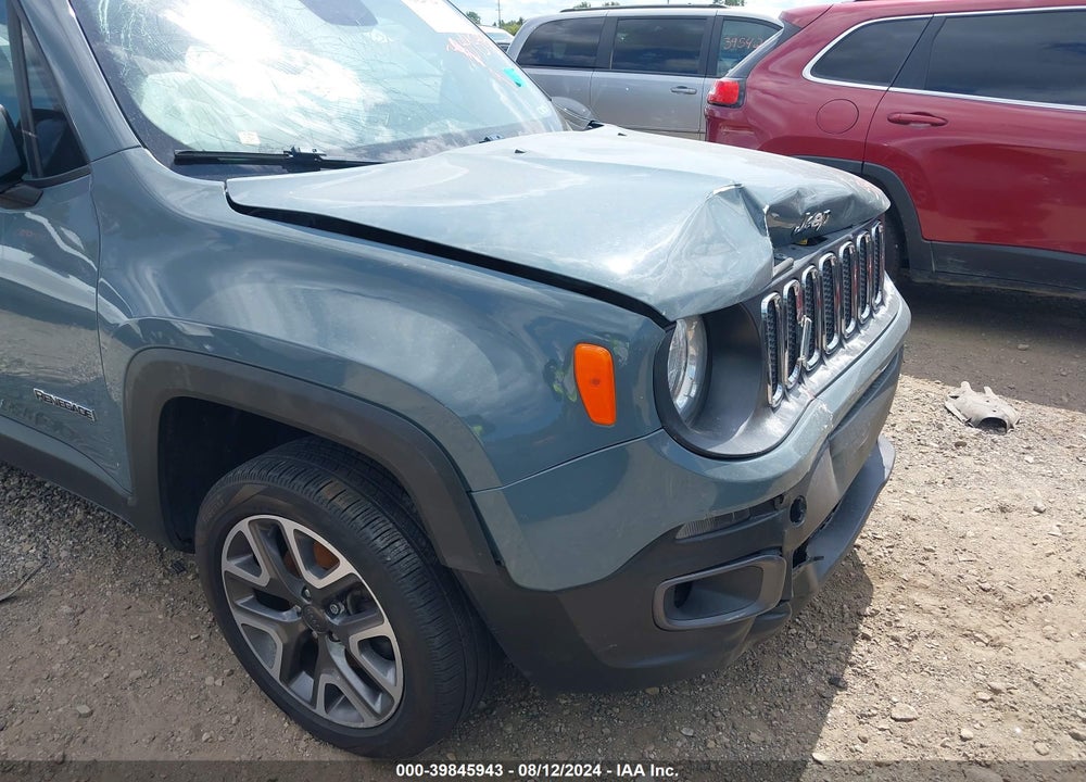 2017 JEEP RENEGADE LATITUDE 4X4 VIN: ZACCJBBB0HPF33198