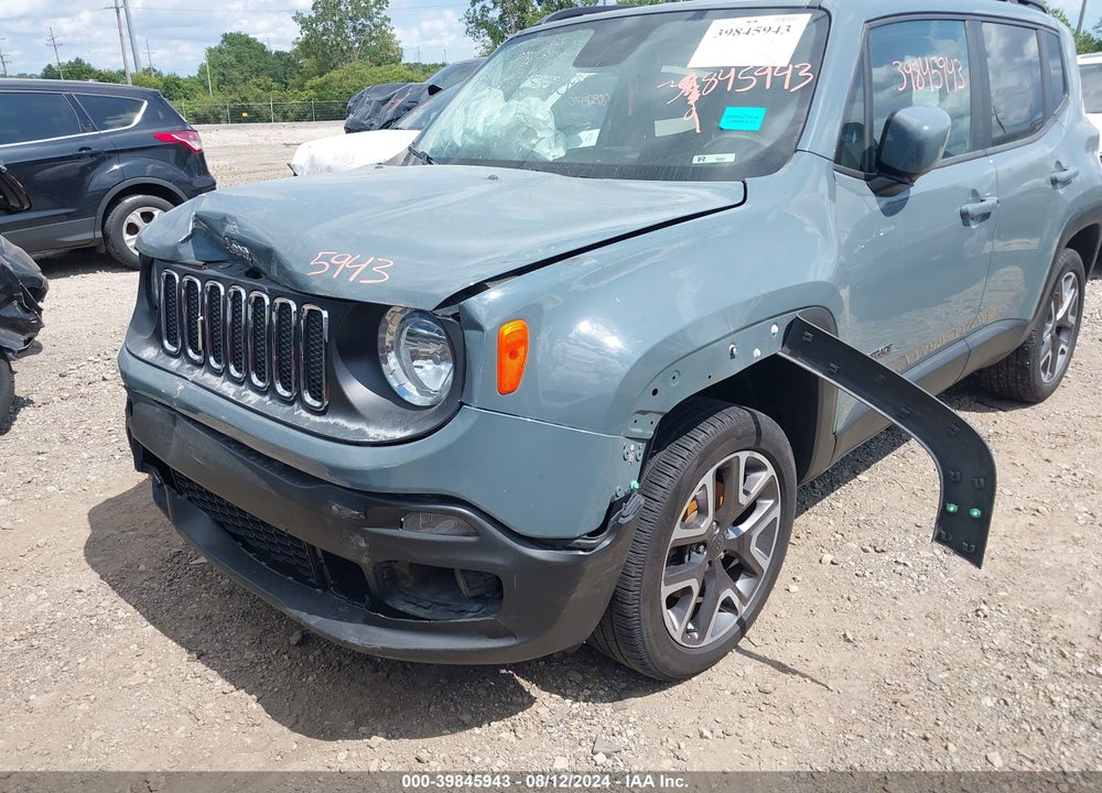 2017 JEEP RENEGADE LATITUDE 4X4 VIN: ZACCJBBB0HPF33198