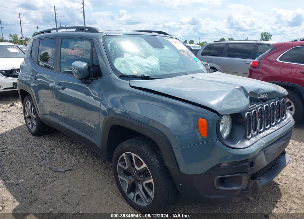 2017 JEEP RENEGADE LATITUDE 4X4 VIN: ZACCJBBB0HPF33198
