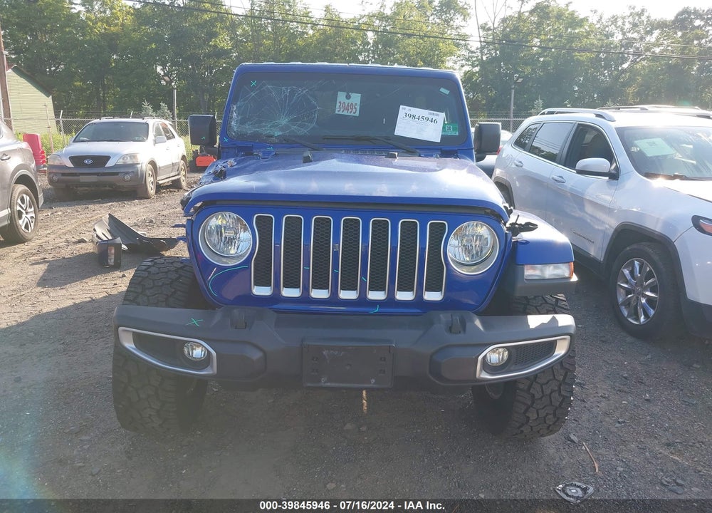 2018 JEEP WRANGLER UNLIMITED SAHARA 4X4 VIN: 1C4HJXEG8JW229619