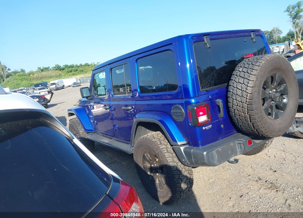 2018 JEEP WRANGLER UNLIMITED SAHARA 4X4 VIN: 1C4HJXEG8JW229619