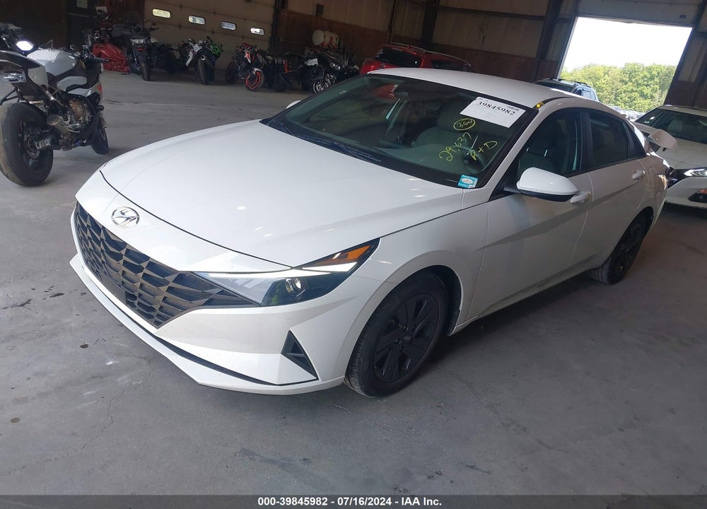 2022 HYUNDAI ELANTRA SEL VIN: 5NPLS4AG8NH072035