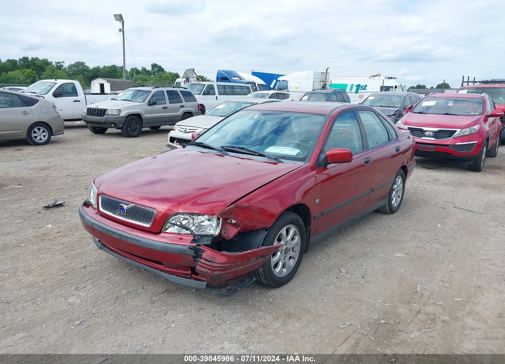 2000 VOLVO S40 A/AS VIN: YV1VS2550YF487798