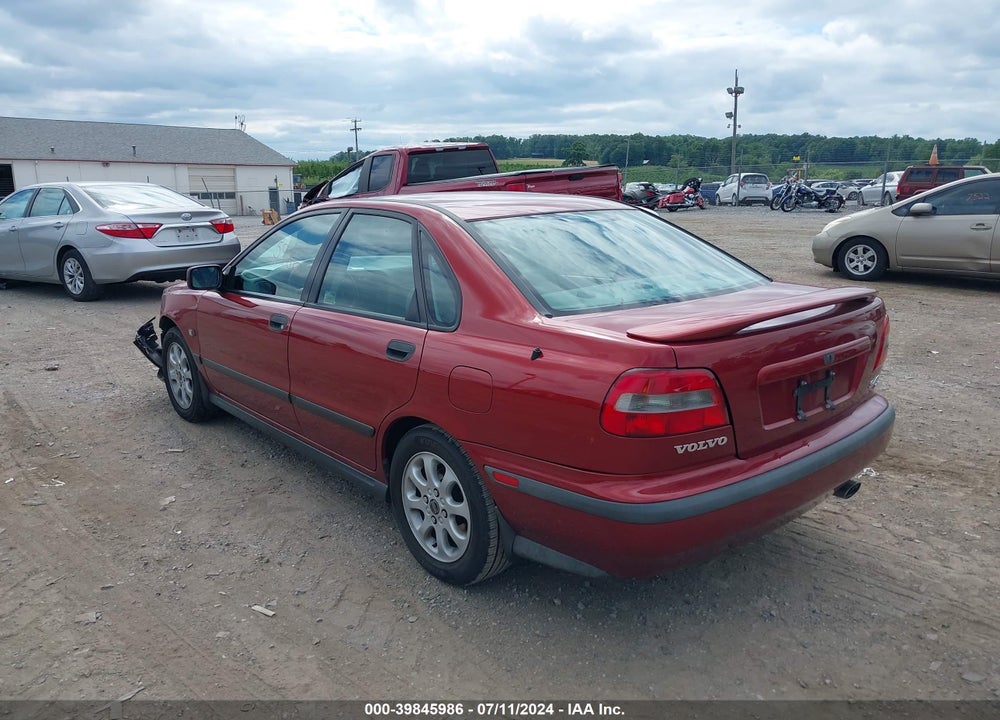 2000 VOLVO S40 A/AS VIN: YV1VS2550YF487798