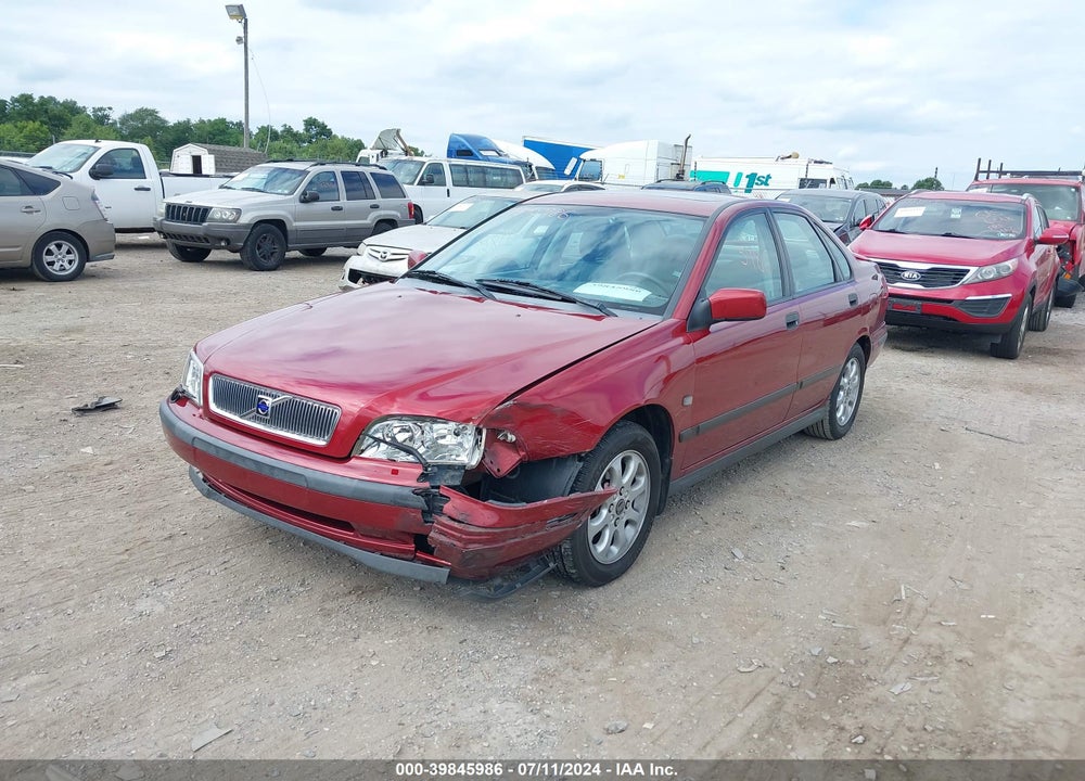 2000 VOLVO S40 A/AS VIN: YV1VS2550YF487798