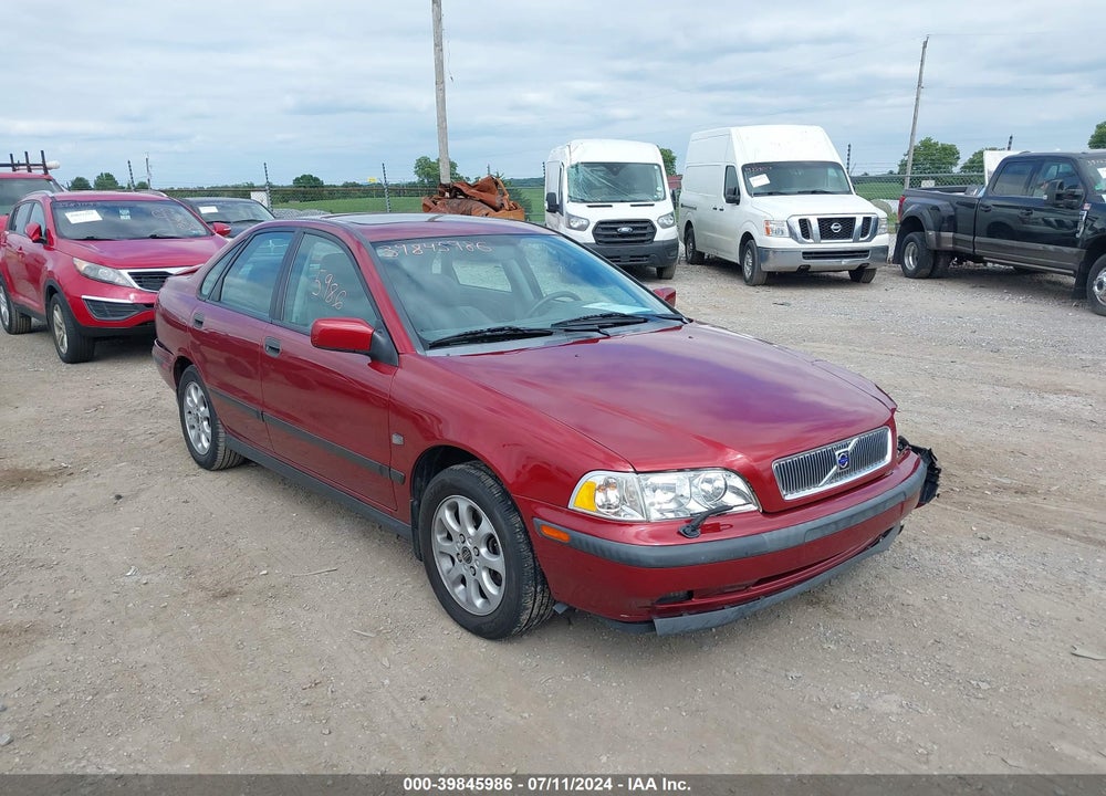 2000 VOLVO S40 A/AS VIN: YV1VS2550YF487798