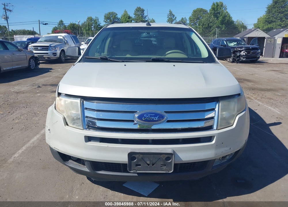 2007 FORD EDGE SEL VIN: 2FMDK38C47BA55860