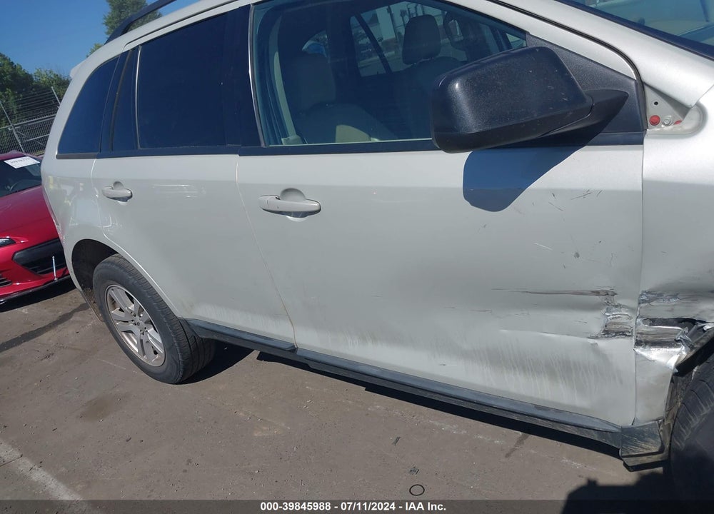 2007 FORD EDGE SEL VIN: 2FMDK38C47BA55860