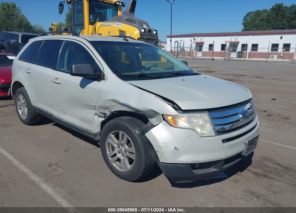 2007 FORD EDGE SEL VIN: 2FMDK38C47BA55860