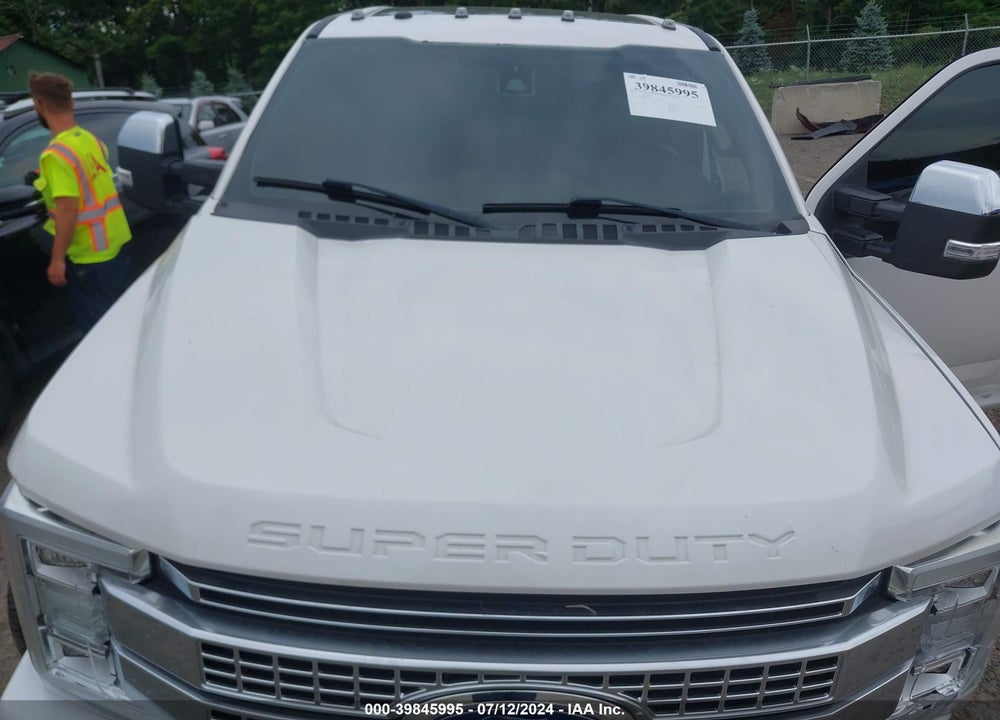 2018 FORD F-250 PLATINUM VIN: 1FT7W2BT6JEC02913