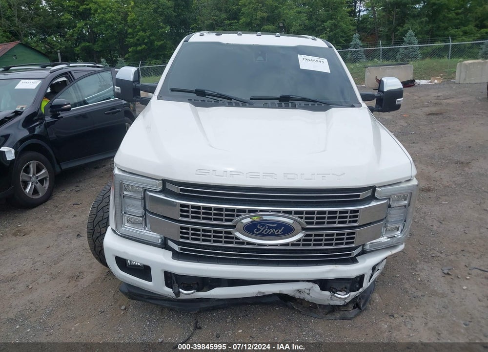 2018 FORD F-250 PLATINUM VIN: 1FT7W2BT6JEC02913