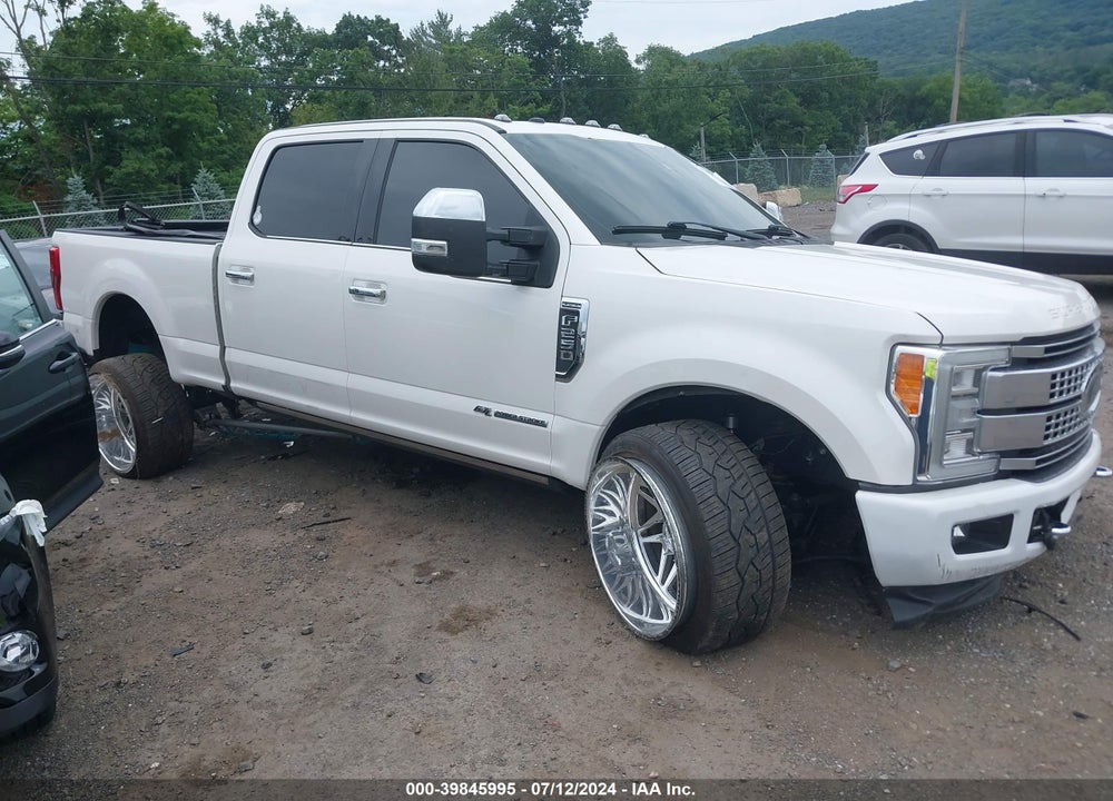 2018 FORD F-250 PLATINUM VIN: 1FT7W2BT6JEC02913
