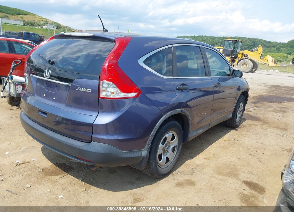 2013 HONDA CR-V VIN: 5J6RM4H39DL010994
