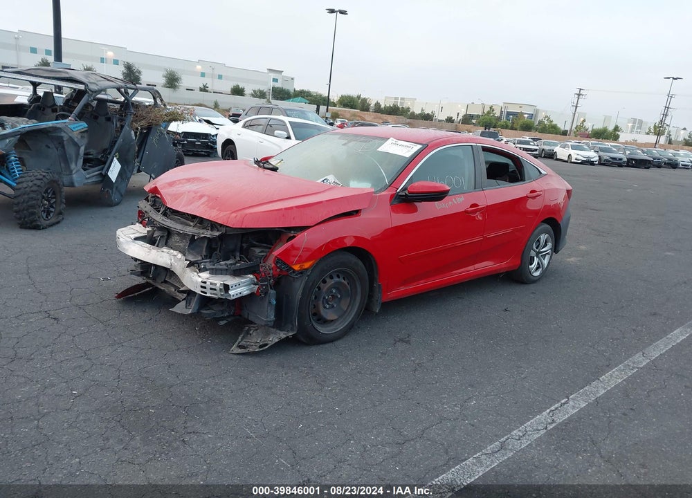 2018 HONDA CIVIC LX VIN: 2HGFC2F54JH546279