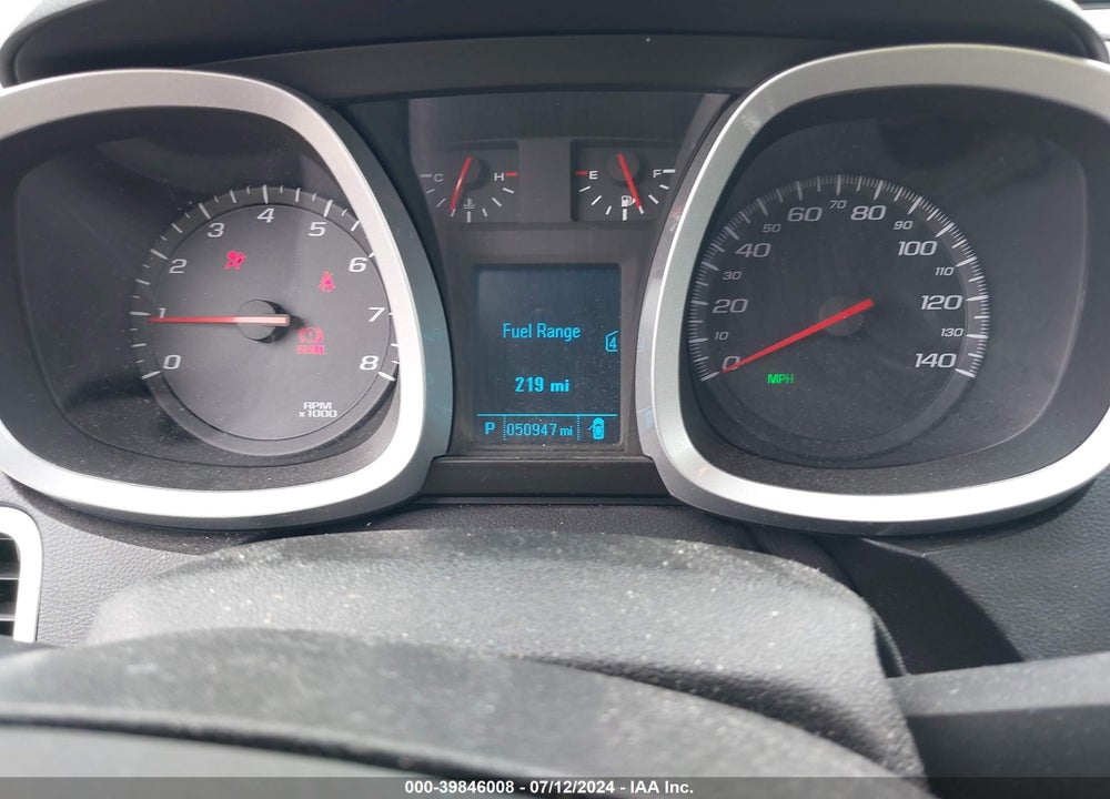 2012 CHEVROLET EQUINOX 1LT VIN: 2GNALDEK6C6178530