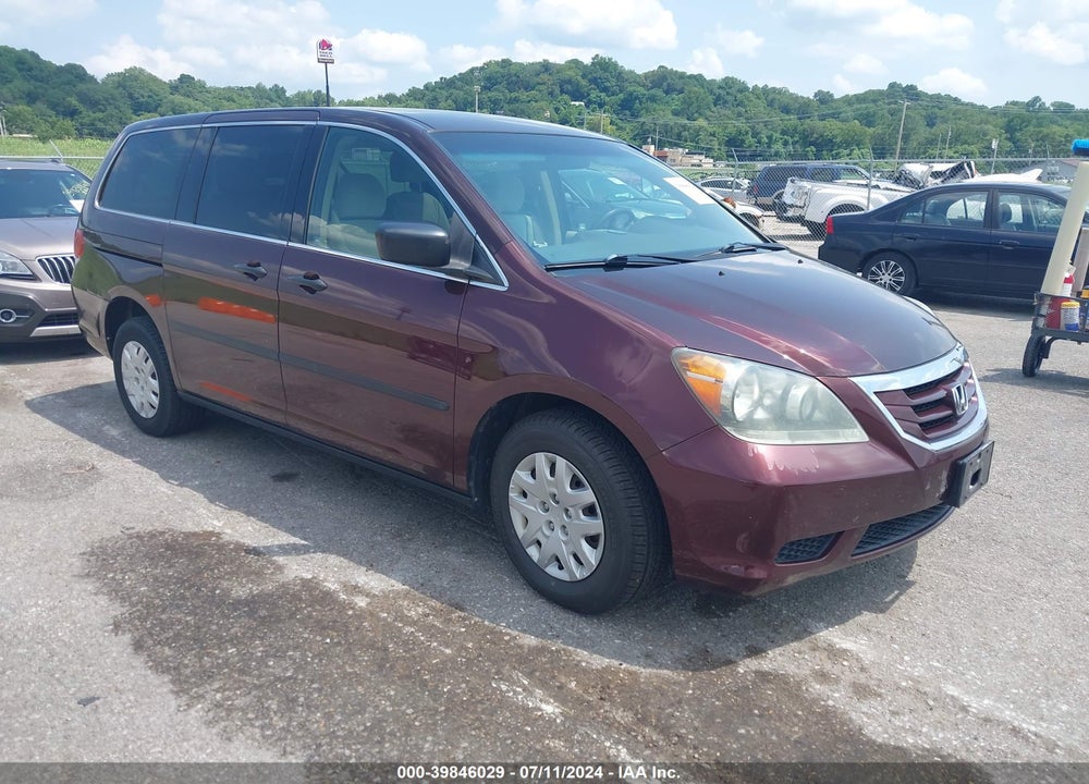 2008 HONDA ODYSSEY LX VIN: 5FNRL38228B007261
