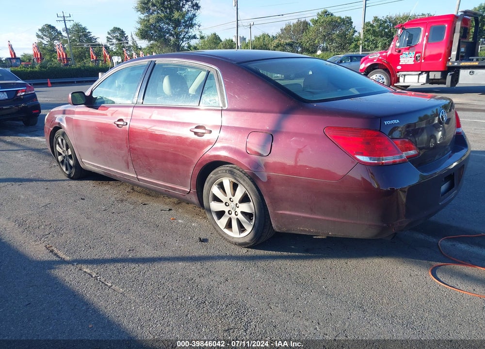 2007 TOYOTA AVALON XLS VIN: 4T1BK36B67U242481