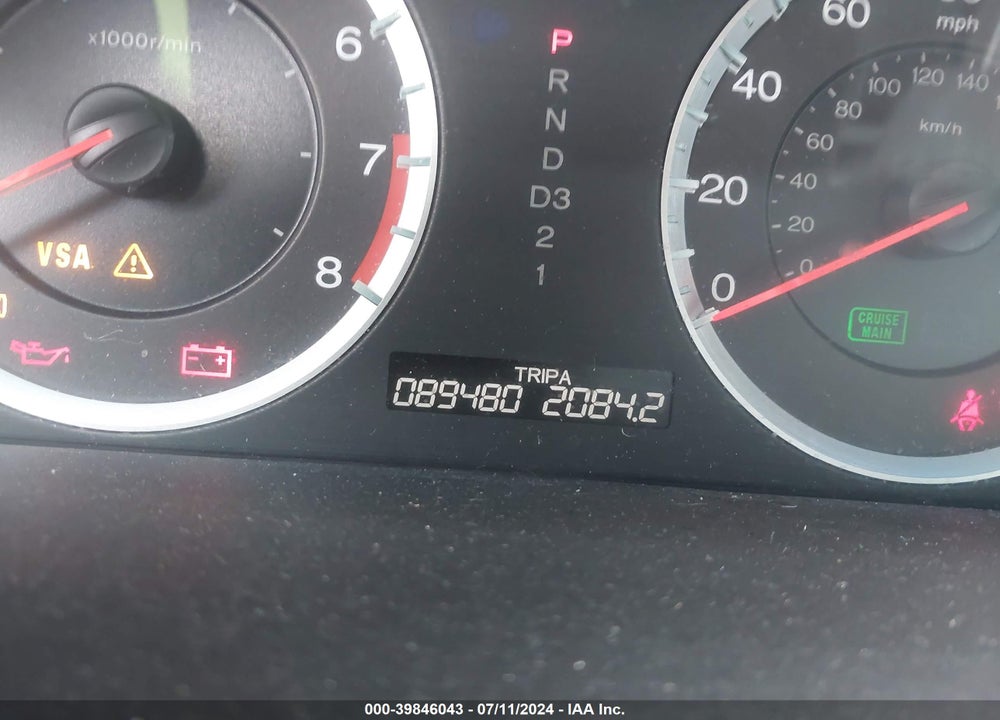 2008 HONDA ACCORD VIN: 1HGCP36868A021983
