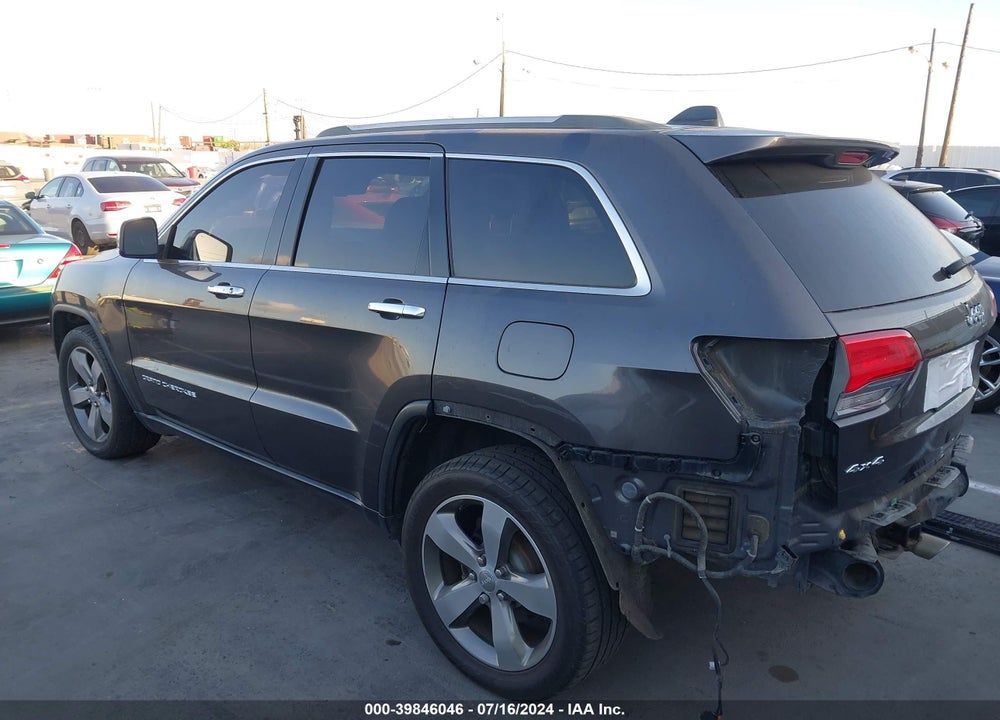 2016 JEEP GRAND CHEROKEE LIMITED VIN: 1C4RJFBG0GC496623