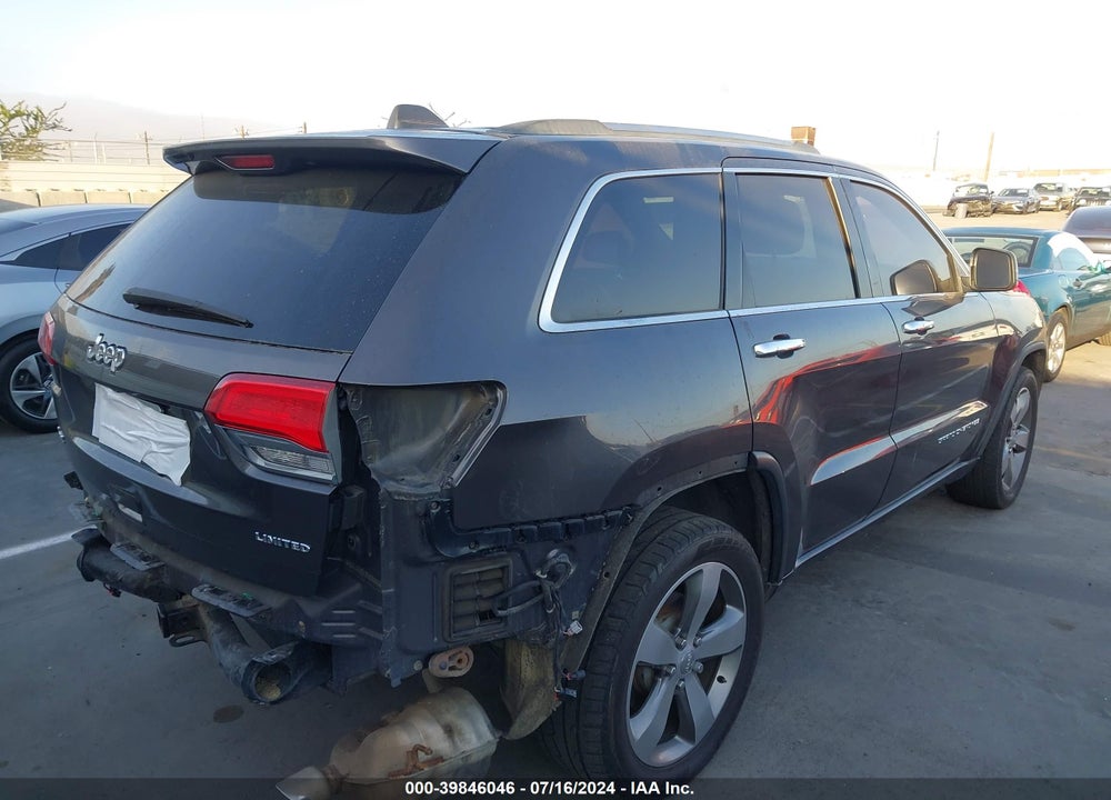 2016 JEEP GRAND CHEROKEE LIMITED VIN: 1C4RJFBG0GC496623