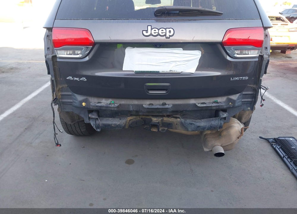 2016 JEEP GRAND CHEROKEE LIMITED VIN: 1C4RJFBG0GC496623