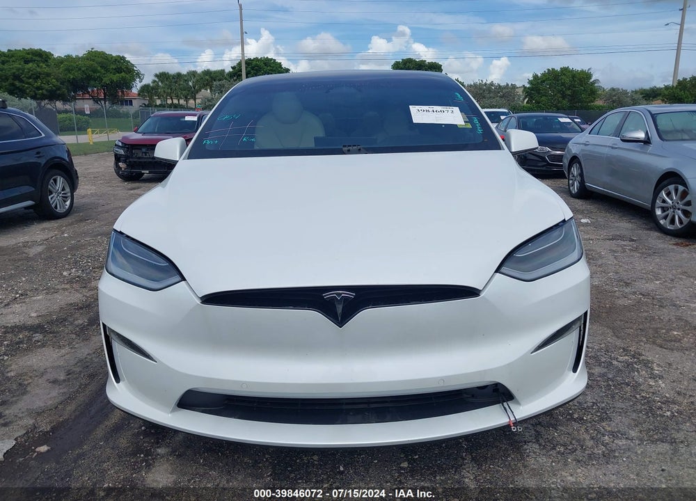 2022 TESLA MODEL X DUAL MOTOR ALL-WHEEL DRIVE VIN: 7SAXCBE5XNF359793