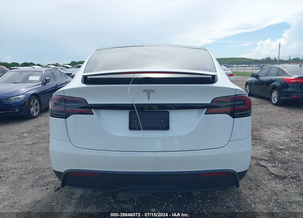 2022 TESLA MODEL X DUAL MOTOR ALL-WHEEL DRIVE VIN: 7SAXCBE5XNF359793