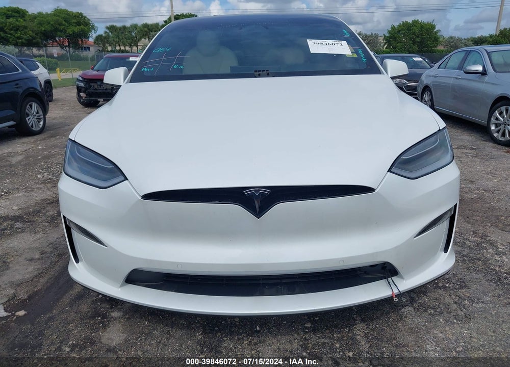 2022 TESLA MODEL X DUAL MOTOR ALL-WHEEL DRIVE VIN: 7SAXCBE5XNF359793