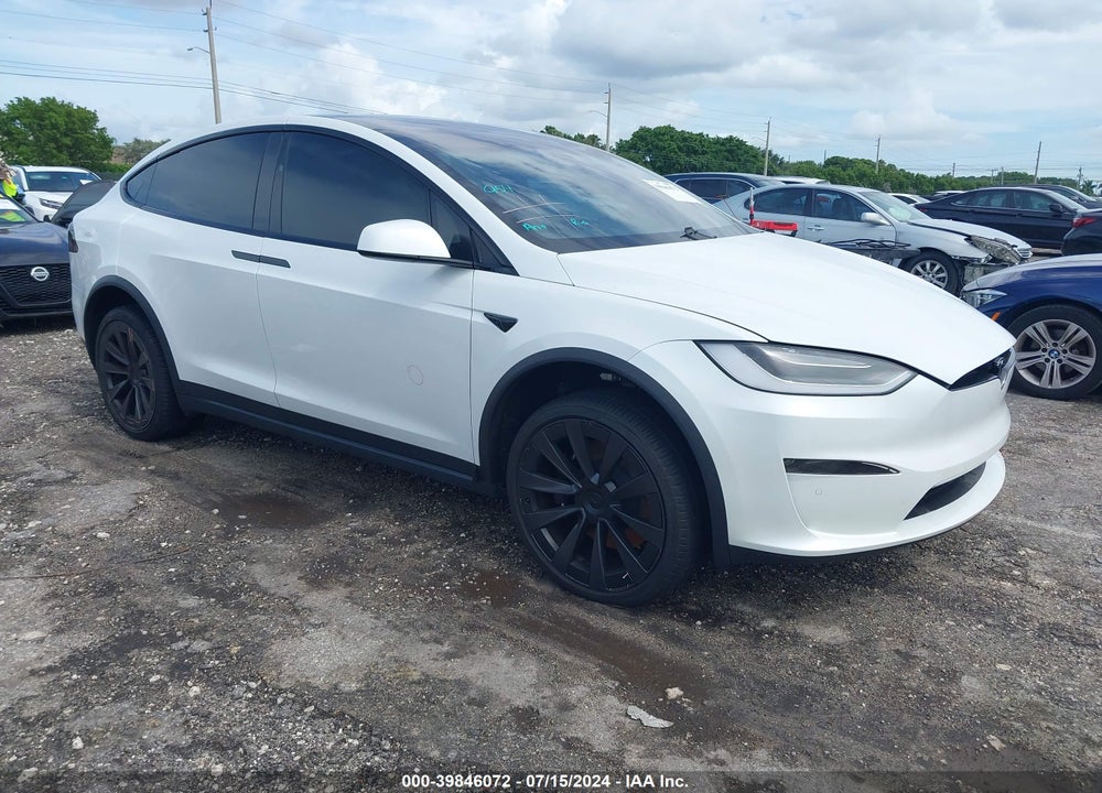 2022 TESLA MODEL X DUAL MOTOR ALL-WHEEL DRIVE VIN: 7SAXCBE5XNF359793