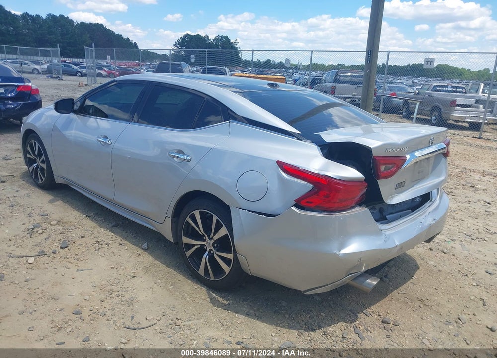 2017 NISSAN MAXIMA 3.5 SL VIN: 1N4AA6AP6HC456892