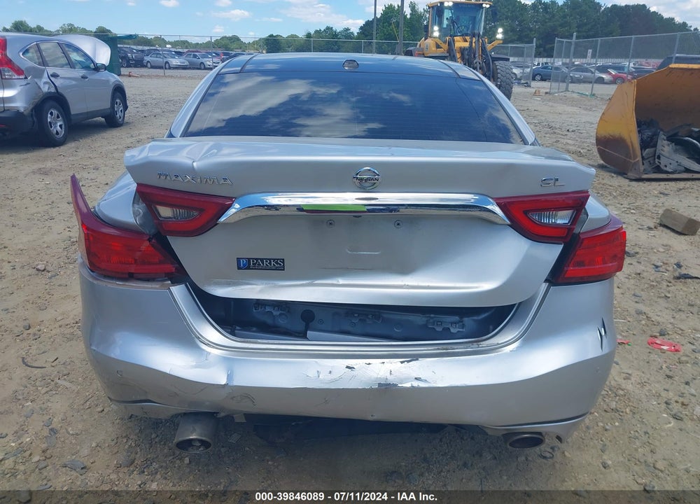 2017 NISSAN MAXIMA 3.5 SL VIN: 1N4AA6AP6HC456892