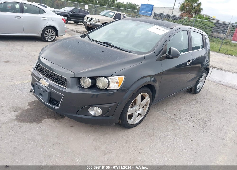 2016 CHEVROLET SONIC LTZ AUTO VIN: 1G1JE6SB8G4158895