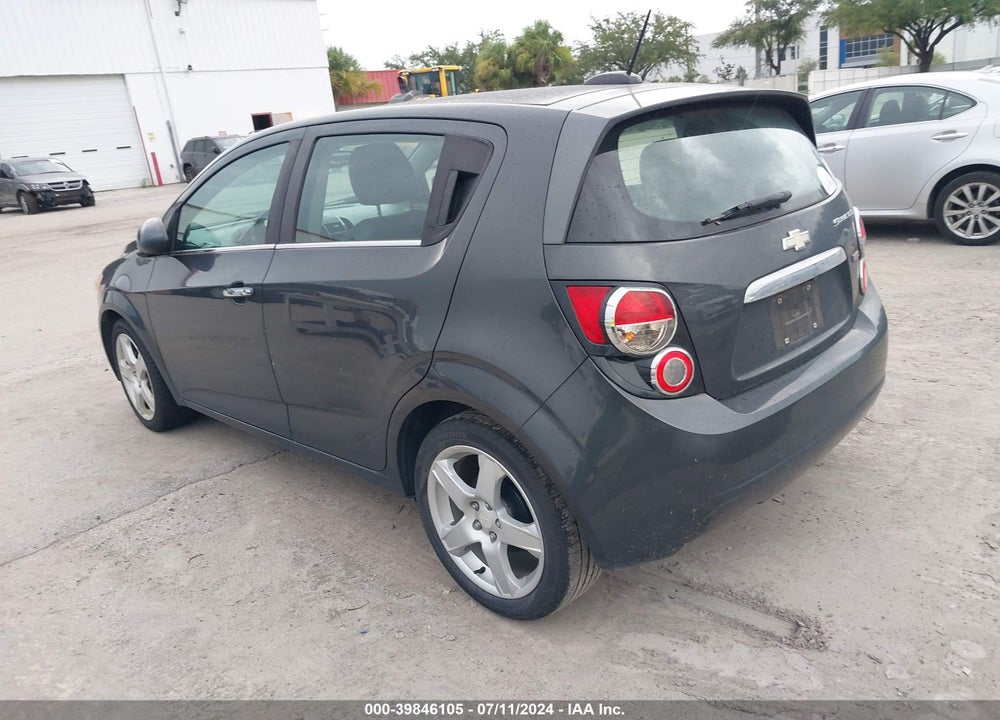 2016 CHEVROLET SONIC LTZ AUTO VIN: 1G1JE6SB8G4158895