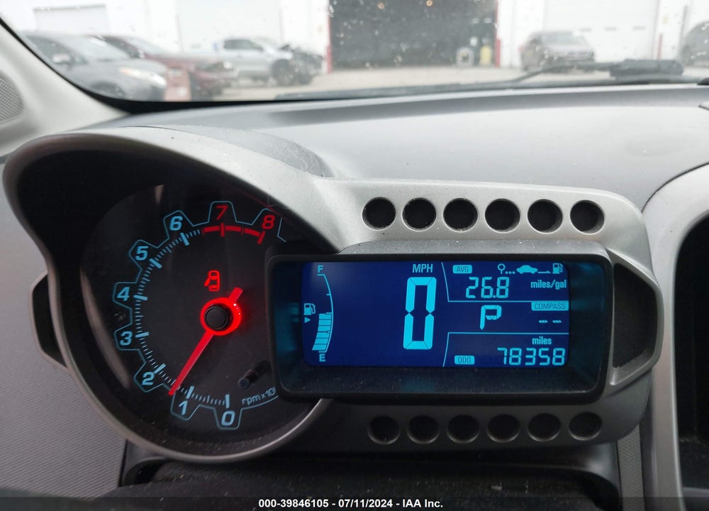 2016 CHEVROLET SONIC LTZ AUTO VIN: 1G1JE6SB8G4158895