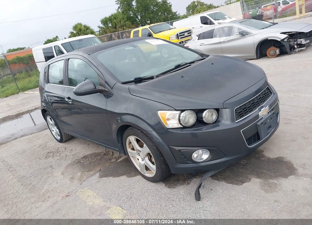 2016 CHEVROLET SONIC LTZ AUTO VIN: 1G1JE6SB8G4158895