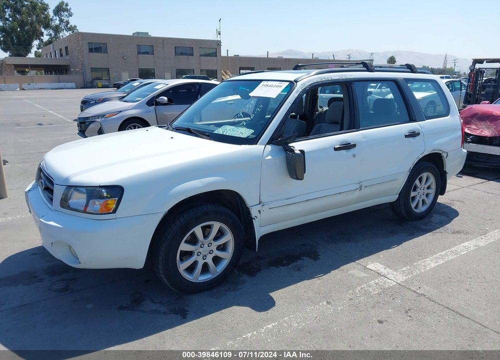 2005 SUBARU FORESTER 2.5XS VIN: JF1SG65675H718194